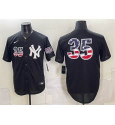 Men New York Yankees  35 Cody Bellinger Black 2026 USA 250 Fourth of July Home Stadium Stitched Baseball Jersey