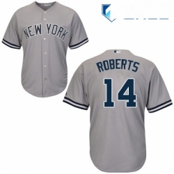 Youth Majestic New York Yankees 14 Brian Roberts Authentic Grey Road MLB Jersey Youth Majestic New York Yankees 14 Brian Roberts Authentic Grey Road MLB Jersey
