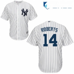 Youth Majestic New York Yankees 14 Brian Roberts Replica White Home MLB Jersey Youth Majestic New York Yankees 14 Brian Roberts Replica White Home MLB Jersey