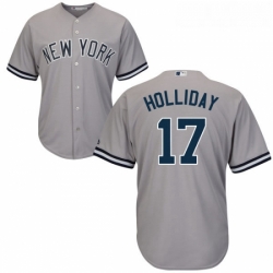 Youth Majestic New York Yankees 17 Matt Holliday Replica Grey Road MLB Jersey Youth Majestic New York Yankees 17 Matt Holliday Replica Grey Road MLB Jersey
