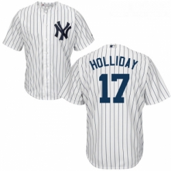 Youth Majestic New York Yankees 17 Matt Holliday Replica White Home MLB Jersey Youth Majestic New York Yankees 17 Matt Holliday Replica White Home MLB Jersey
