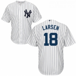 Youth Majestic New York Yankees 18 Don Larsen Authentic White Home MLB Jersey Youth Majestic New York Yankees 18 Don Larsen Authentic White Home MLB Jersey
