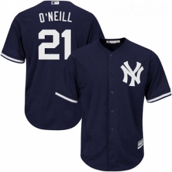 Youth Majestic New York Yankees 21 Paul ONeill Authentic Navy Blue Alternate MLB Jersey Youth Majestic New York Yankees 21 Paul ONeill Authentic Navy Blue Alternate MLB Jersey