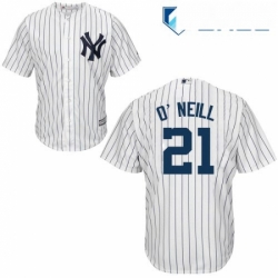 Youth Majestic New York Yankees 21 Paul ONeill Replica White Home MLB Jersey Youth Majestic New York Yankees 21 Paul ONeill Replica White Home MLB Jersey