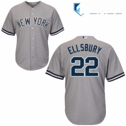 Youth Majestic New York Yankees 22 Jacoby Ellsbury Replica Grey Road MLB Jersey Youth Majestic New York Yankees 22 Jacoby Ellsbury Replica Grey Road MLB Jersey