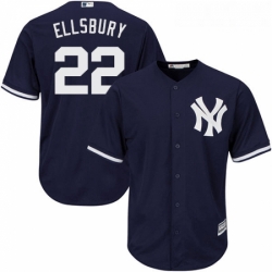Youth Majestic New York Yankees 22 Jacoby Ellsbury Replica Navy Blue Alternate MLB Jersey Youth Majestic New York Yankees 22 Jacoby Ellsbury Replica Navy Blue Alternate MLB Jersey