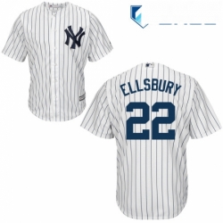 Youth Majestic New York Yankees 22 Jacoby Ellsbury Replica White Home MLB Jersey Youth Majestic New York Yankees 22 Jacoby Ellsbury Replica White Home MLB Jersey