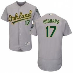 Mens Majestic Oakland Athletics 17 Glenn Hubbard Grey Road Flex Base Authentic Collection MLB Jersey Mens Majestic Oakland Athletics 17 Glenn Hubbard Grey Road Flex Base Authentic Collection MLB Jersey