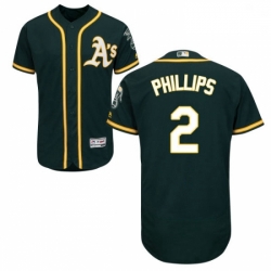 Mens Majestic Oakland Athletics 2 Tony Phillips Green Alternate Flex Base Authentic Collection MLB Jersey Mens Majestic Oakland Athletics 2 Tony Phillips Green Alternate Flex Base Authentic Collection MLB Jersey