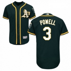 Mens Majestic Oakland Athletics 3 Boog Powell Green Alternate Flex Base Authentic Collection MLB Jersey Mens Majestic Oakland Athletics 3 Boog Powell Green Alternate Flex Base Authentic Collection MLB Jersey