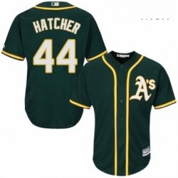Mens Majestic Oakland Athletics 44 Chris Hatcher Replica Green Alternate 1 Cool Base MLB Jersey  Mens Majestic Oakland Athletics 44 Chris Hatcher Replica Green Alternate 1 Cool Base MLB Jersey