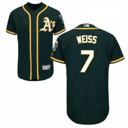Mens Majestic Oakland Athletics 7 Walt Weiss Green Alternate Flex Base Authentic Collection MLB Jersey Mens Majestic Oakland Athletics 7 Walt Weiss Green Alternate Flex Base Authentic Collection MLB Jersey