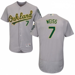 Mens Majestic Oakland Athletics 7 Walt Weiss Grey Road Flex Base Authentic Collection MLB Jersey Mens Majestic Oakland Athletics 7 Walt Weiss Grey Road Flex Base Authentic Collection MLB Jersey