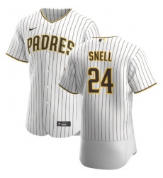 Men San Diego Padres 24 Blake Snell Flexbase White Jersey