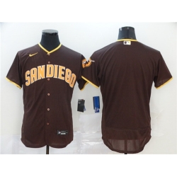 Padres Blank Brown Nike 2020 Flexbase Jersey