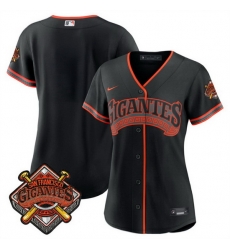 Women San Francisco Giants Blank Black 2026 Alternate Stadium Stitched Baseball Jersey Women San Francisco Giants Blank Black 2026 Alternate Stadium Stitched Baseball Jersey