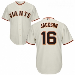 Youth Majestic San Francisco Giants 16 Austin Jackson Replica Cream Home Cool Base MLB Jersey 