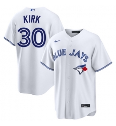 Men Toronto Blue Jays Alejandro Kirk 30 White Home Limited Stitched Baseball Jersey