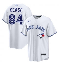 Men Toronto Blue Jays Dylan Cease 84 White Home Limited Stitched Baseball Jersey Men Toronto Blue Jays Dylan Cease 84 White Home Limited Stitched Baseball Jersey
