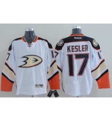 NHL Anaheim Ducks #17 Ryan Kesler Stitched white jerseys