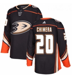 Youth Adidas Anaheim Ducks 20 Jason Chimera Authentic Black Home NHL Jersey 