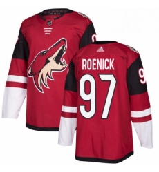 Mens Adidas Arizona Coyotes 97 Jeremy Roenick Premier Burgundy Red Home NHL Jersey 