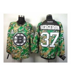 NHL Jerseys Boston Bruins #37 Bergeron Camo Jerseys[patch A]