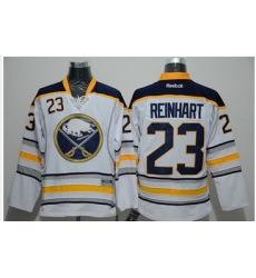 Buffalo Sabres #23 Sam Reinhart White Stitched NHL Jersey