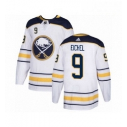 Youth Adidas Buffalo Sabres 9 Jack Eichel Authentic White Away NHL Jersey 