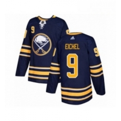 Youth Adidas Buffalo Sabres 9 Jack Eichel Premier Navy Blue Home NHL Jersey 