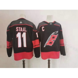 Hurricanes 11 Jordan Staal Black 2020 21 Reverse Retro Adidas Jersey