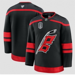 Men Carolina Hurricanes Blank Black 2026 Stanley Cup Final Stitched Hockey Jersey