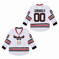 Blackhawks 00 Clark Griswold white Authentic Stitched Jerseys 3