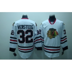 Chicago Blackhawks 32 Kris versteeg white Jersey