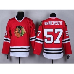 Chicago Blackhawks #57 Trevor Van Riemsdyk Red Stitched NHL Jersey