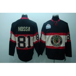 Chicago Blackhawks 81 HOSSA black Winter Classic Jerseys