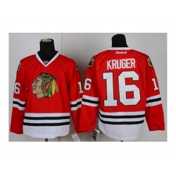 NHL Jerseys Chicago Blackhawks #16 kruger red[kruger]