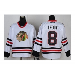 NHL Jerseys Chicago Blackhawks #8 Leddy white Jerseys