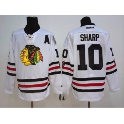 NHL chicago blackhawks #10 Patrick Sharp 2015 Winter Classic White Jerseys