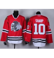 NHL chicago blackhawks #10 Patrick Sharp Stitched red jersey[2014 new]