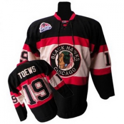 RBK L Chicago Blackhawks #19 TOEWS WINTER CLASSIC Black