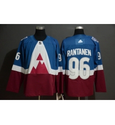 Avalanche 96 Mikko Rantanen Blue Red 2020 NHL Stadium Series Adidas Jersey