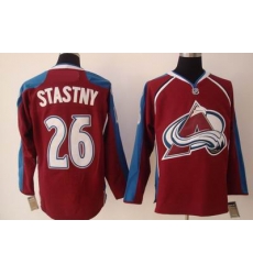 Colorado Avalanche #26 Stastny Red jersey