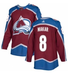 Youth Adidas Colorado Avalanche 8 Cale Makar Burgundy Home Authentic Stitched NHL Jersey