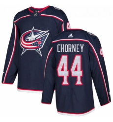 Youth Adidas Columbus Blue Jackets 44 Taylor Chorney Authentic Navy Blue Home NHL Jersey 