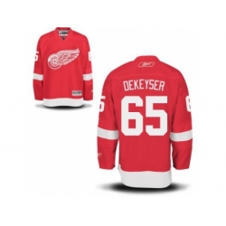 Detroit Red Wings 65 Danny DeKeyser Red NHL Jersey