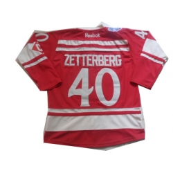 NHL Jerseys Detroit Red Wings #40 Zetterberg red[2014 winter classic]