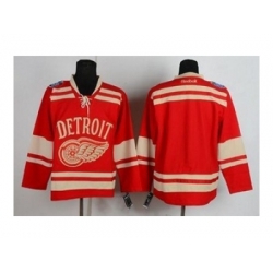 NHL Jerseys Detroit Red Wings blank red[2014 winter classic]