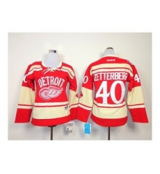 Women NHL Jerseys Detroit Red Wings #40 zetterberg red[2014 winter classic]