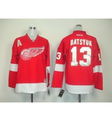 Youth kids Detoit Red Wings #13 Pavel Datsyuk Red